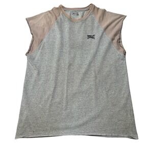 Everlast Boxing Men's Sleeveless Muscle Shirt Two Tone Size XXL 24x32 *FLAWS